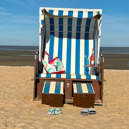 Cuxtraeumer- Ruhige Fuer 2 Personen In Cuxhaven-sahlenburg 아파트